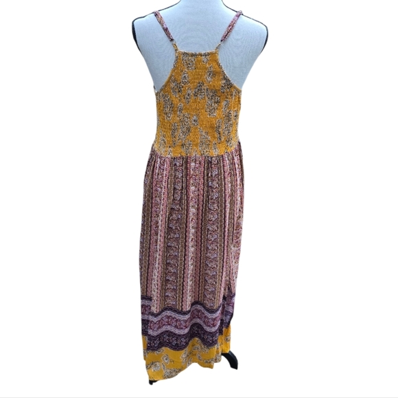 ​✨ Angie Multicolor Floral Boho Maxi Dress, Size Large (L) ✨ - Picture 4 of 9